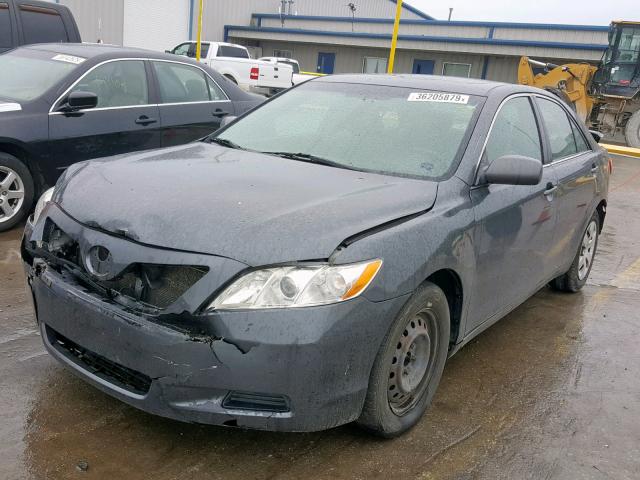 4T1BK46K39U090765 - 2009 TOYOTA CAMRY SE GRAY photo 2