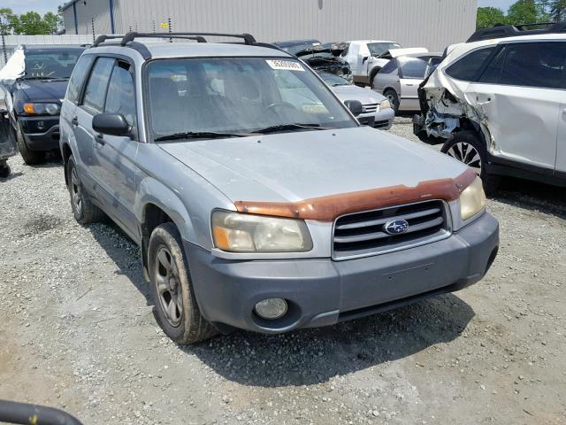 JF1SG63653H730795 - 2003 SUBARU FORESTER 2 SILVER photo 1