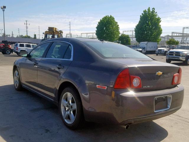 1G1ZC5EB8A4163018 - 2010 CHEVROLET MALIBU 1LT 灰色 照片 3