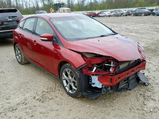1FADP3K22DL111091 - 2013 FORD FOCUS SE RED photo 1
