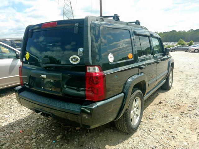 1J8HG48K86C362718 - 2006 JEEP COMMANDER 黑色 照片 4