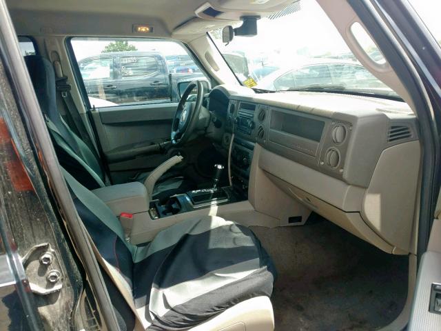 1J8HG48K86C362718 - 2006 JEEP COMMANDER 黑色 照片 5
