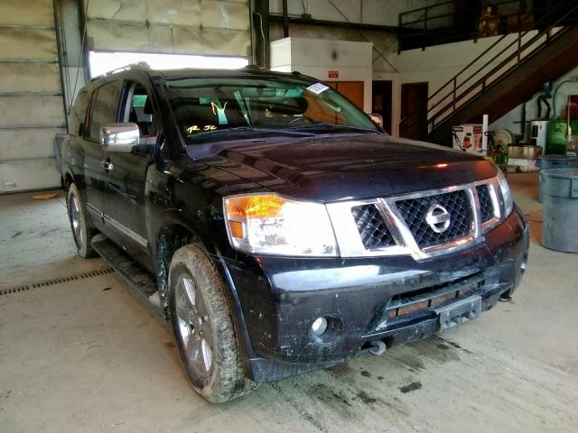 5N1AA0NC2CN616760 - 2012 NISSAN ARMADA SV BLACK photo 1