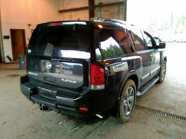 5N1AA0NC2CN616760 - 2012 NISSAN ARMADA SV BLACK photo 4