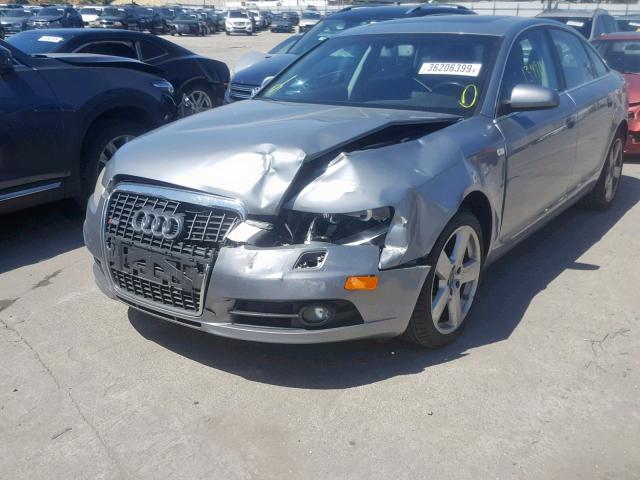 WAUAH74F98N157509 - 2008 AUDI A6 3.2 GRAY photo 2