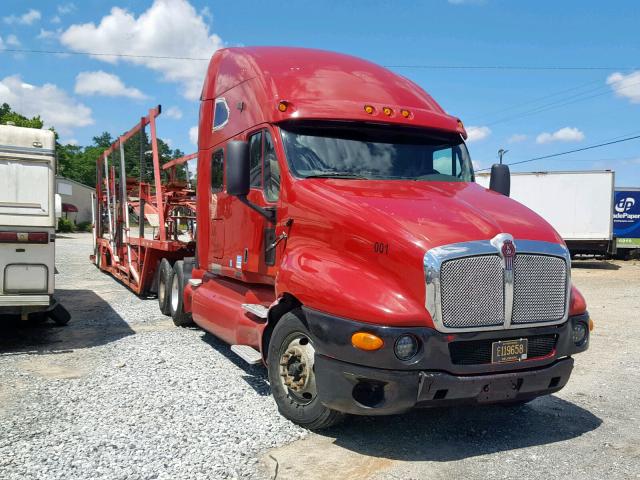 1XKTDU9X95J091509 - 2005 KENWORTH CONSTRUCTI RED photo 1