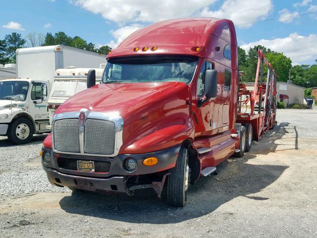 1XKTDU9X95J091509 - 2005 KENWORTH CONSTRUCTI RED photo 2