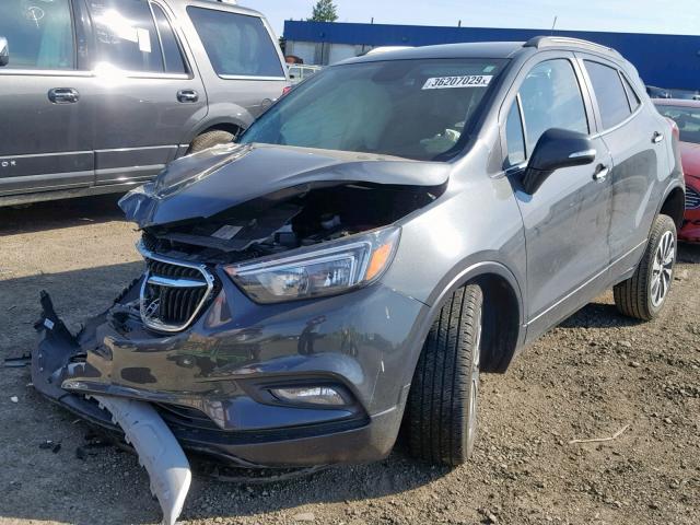 KL4CJFSBXHB222910 - 2017 BUICK ENCORE PRE BLUE photo 2