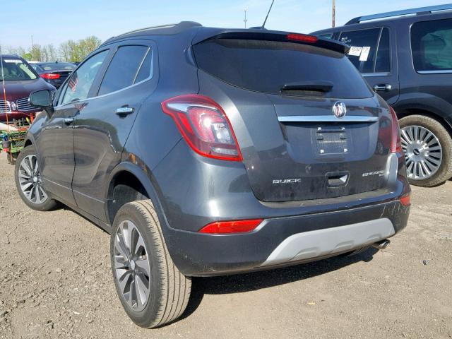 KL4CJFSBXHB222910 - 2017 BUICK ENCORE PRE BLUE photo 3