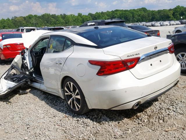 1N4AA6AP5GC384288 - 2016 NISSAN MAXIMA 3.5 WHITE photo 3