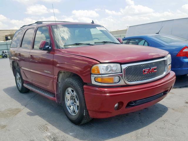 1GKEK63UX6J137892 - 2006 GMC YUKON DENA BURGUNDY photo 1