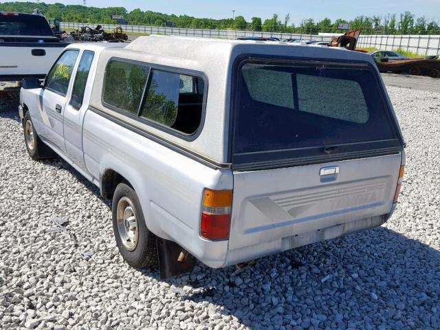 JT4RN93S9K0003685 - 1989 TOYOTA PICKUP 1/2 SILVER photo 3