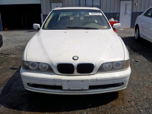 WBADT33442GF42253 - 2002 BMW 525 I WHITE photo 9