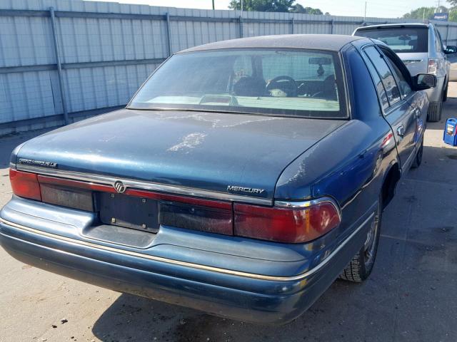 2MELM75WXVX647603 - 1997 MERCURY GRAND MARQ GREEN photo 4