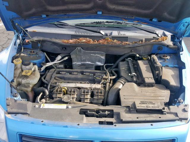 1B3HB28B88D505580 - 2008 DODGE CALIBER BLUE photo 7