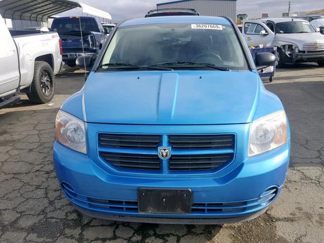 1B3HB28B88D505580 - 2008 DODGE CALIBER BLUE photo 9