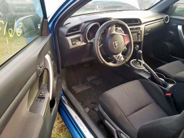 JTKJF5C79F3094467 - 2015 TOYOTA SCION TC BLUE photo 9