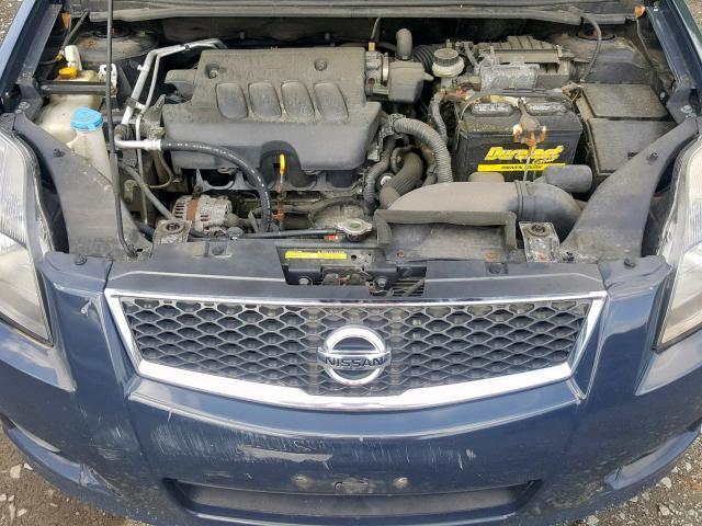 3N1AB61EX9L665776 - 2009 NISSAN SENTRA 2.0 CHARCOAL photo 7