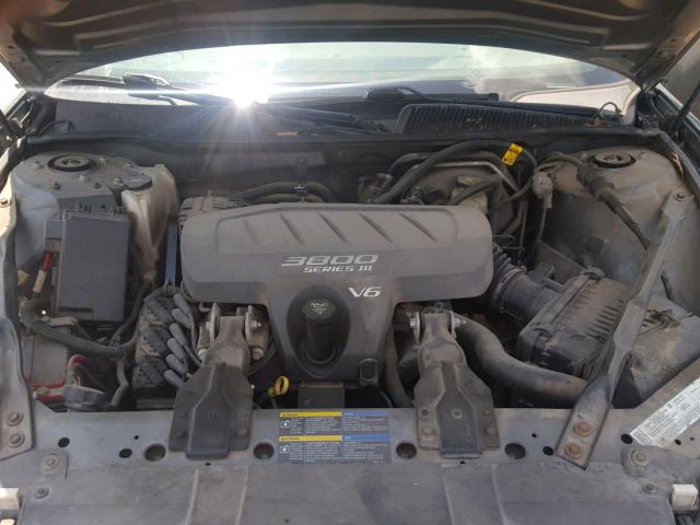 2G4WC532551330848 - 2005 BUICK LACROSSE C GRAY photo 7