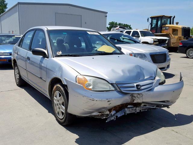 2HGES15153H512295 - 2003 HONDA CIVIC DX SILVER photo 1