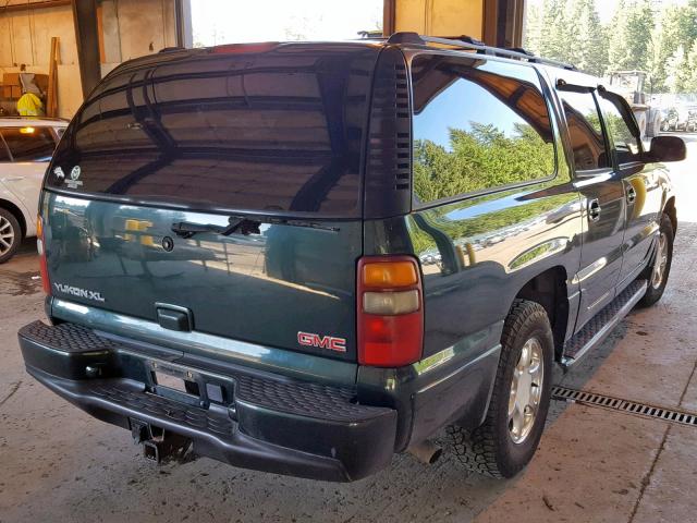 1GKFK66U63J329208 - 2003 GMC YUKON XL D GREEN photo 4