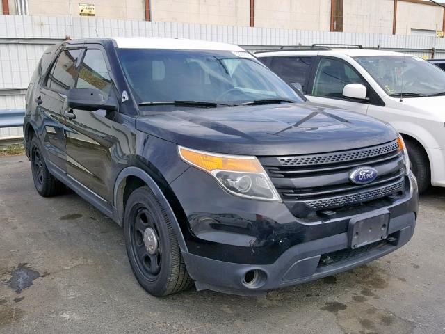 1FM5K8ARXDGC72821 - 2013 FORD EXPLORER P BLACK photo 1