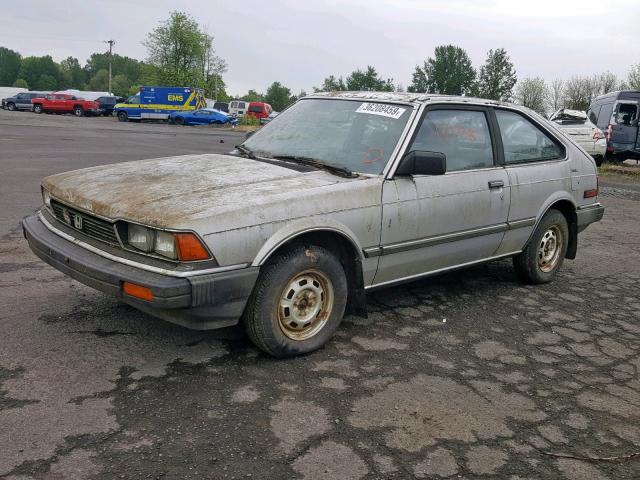 JHMSZ3322CC161254 - 1982 HONDA ACCORD SILVER photo 2