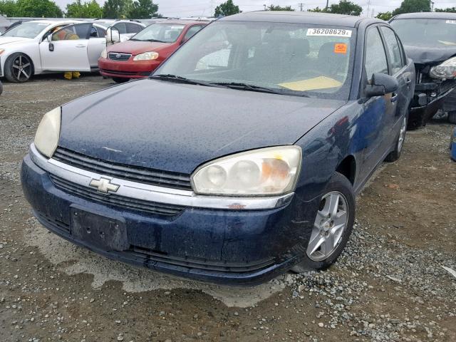 1G1ZT54824F213409 - 2004 CHEVROLET MALIBU LS BLUE photo 2