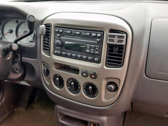 1FMYU93134KB09414 - 2004 FORD ESCAPE XLT SILVER photo 9