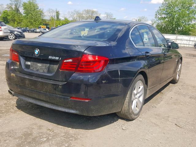 WBAXH5C56CDW02455 - 2012 BMW 528 XI BLACK photo 4