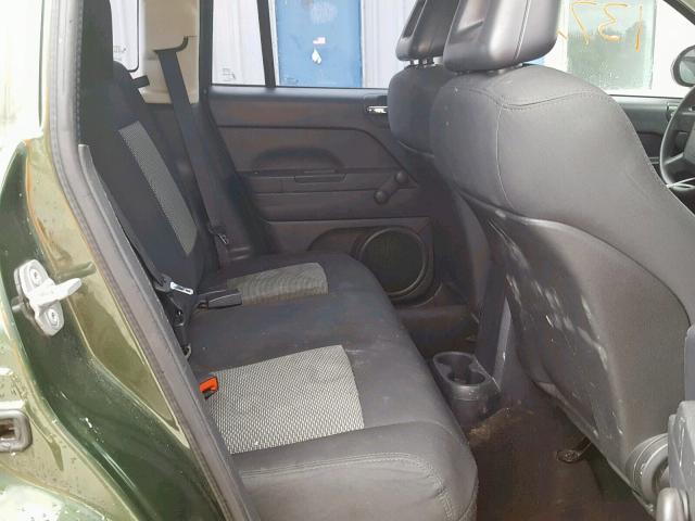 1J4FT47B89D134321 - 2009 JEEP COMPASS SP 绿色 照片 6