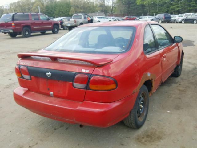 1N4AB42D1WC506147 - 1998 NISSAN 200SX BASE RED photo 4