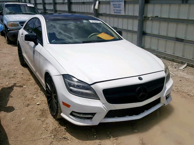 WDDLJ7DB4CA012137 - 2012 MERCEDES-BENZ CLS 550 WHITE photo 1