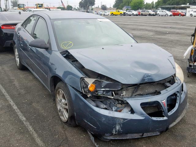 1G2ZF55BX64253166 - 2006 PONTIAC G6 SE GREEN photo 1