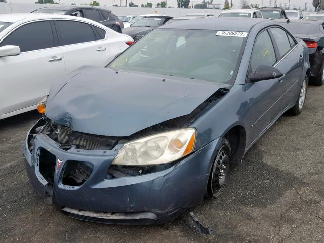 1G2ZF55BX64253166 - 2006 PONTIAC G6 SE GREEN photo 2