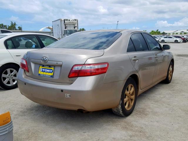 JTNBE46K373025036 - 2007 TOYOTA CAMRY NEW TAN photo 4