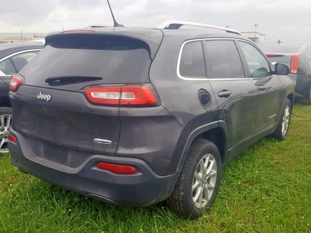 1C4PJLCB6GW158151 - 2016 JEEP CHEROKEE L GRAY photo 4