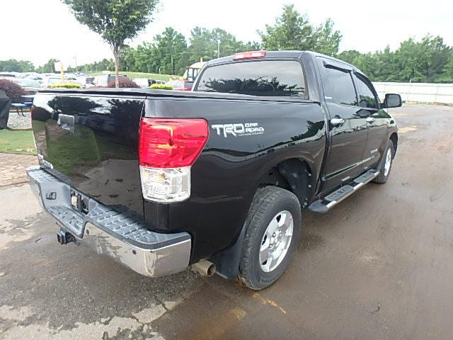 5TFFY5F12CX126162 - 2012 TOYOTA TUNDRA CRE BLACK photo 4