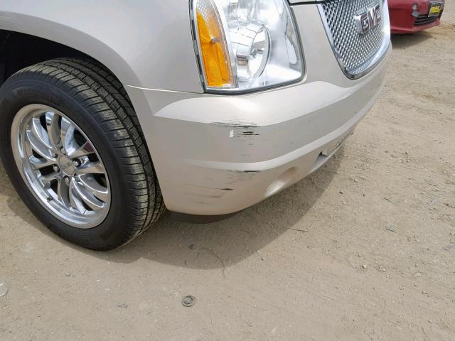 1GKFK63827J274172 - 2007 GMC YUKON DENA BEIGE photo 9