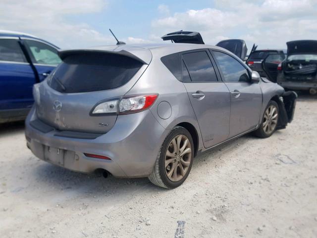 JM1BL1M5XB1392610 - 2011 MAZDA 3 S SILVER photo 4