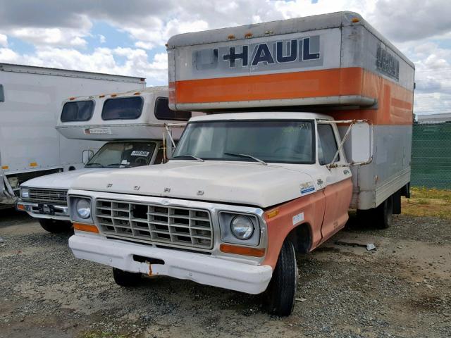 F37ZCEE1392 - 1979 FORD F350 TWO TONE photo 2