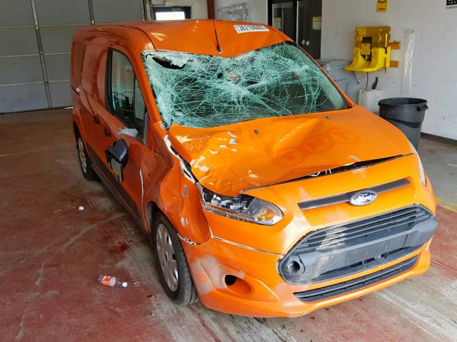 NM0LS7F72E1151117 - 2014 FORD TRANSIT CO ORANGE photo 1