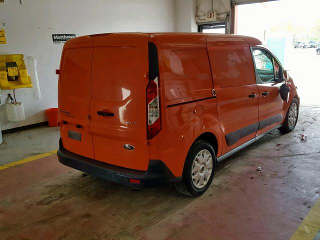 NM0LS7F72E1151117 - 2014 FORD TRANSIT CO ORANGE photo 4