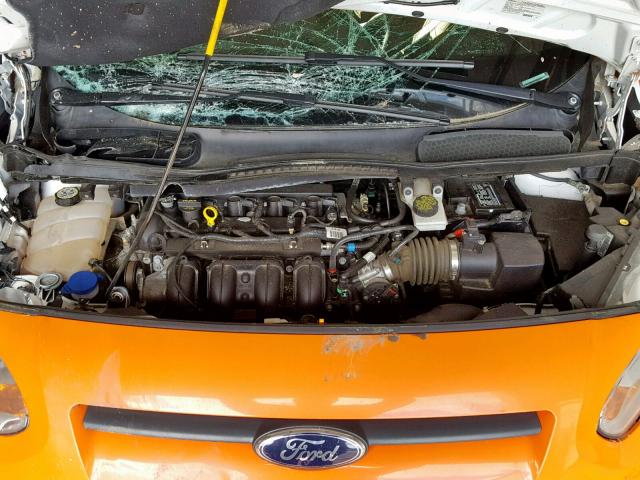 NM0LS7F72E1151117 - 2014 FORD TRANSIT CO ORANGE photo 7