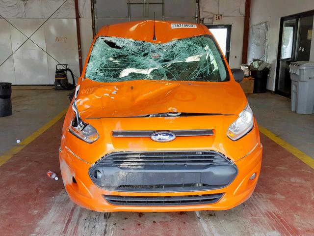 NM0LS7F72E1151117 - 2014 FORD TRANSIT CO ORANGE photo 9