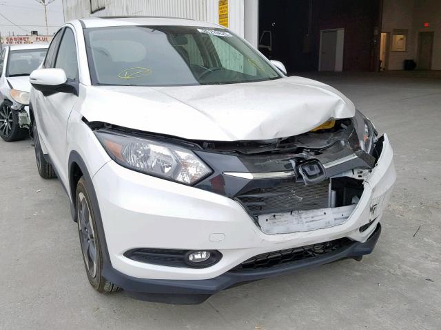 3CZRU5H5XJM716518 - 2018 HONDA HR-V EX WHITE photo 1