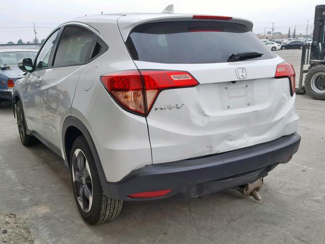 3CZRU5H5XJM716518 - 2018 HONDA HR-V EX WHITE photo 3