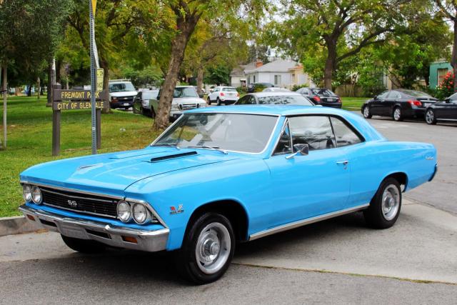 136176K189561 - 1966 CHEVROLET CHEVELLE BLUE photo 2