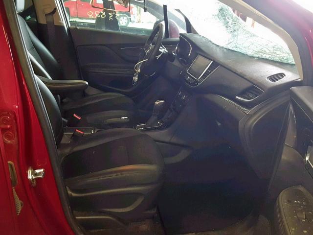 KL4CJASB0HB050650 - 2017 BUICK ENCORE PRE RED photo 5