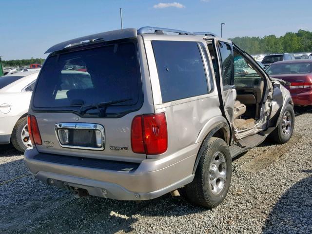 5LMEU27A6YLJ22921 - 2000 LINCOLN NAVIGATOR ვერცხლისფერი ფოტო 4